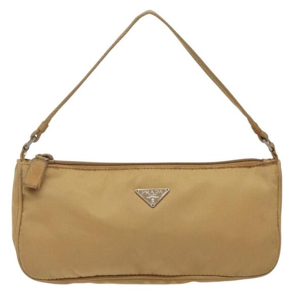 Pre Loved prada Women Beige Handbags - Picture 1 of 8